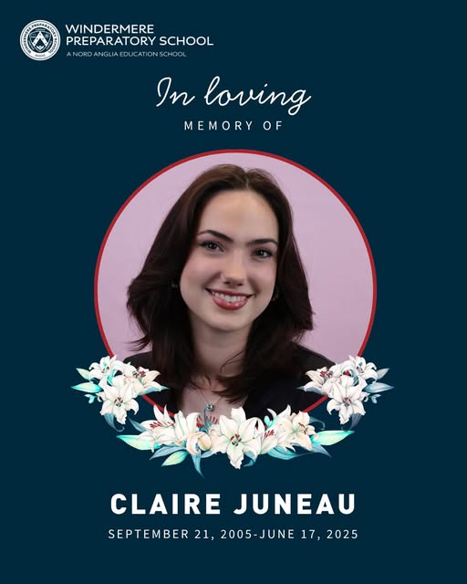 Claire Juneau Windermere FL Obituary, Cause of Death; In Loving Memory of Claire Juneau ’24 Windermere Preparatory School Alumna Who Dies Suddenly